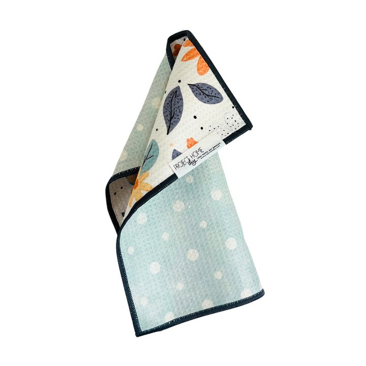 Field of Flowers | Waffle Weave Microfiber Towels Kitchen & Bath Hand Towels Reversible Hand Towel | Towel Collective | Cody, WY