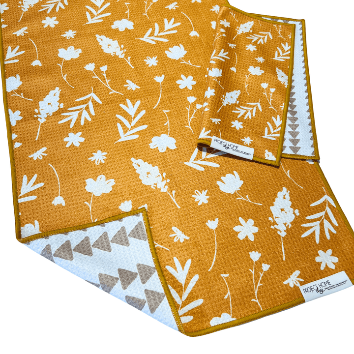 One Direction | Waffle Weave Microfiber Towels Kitchen & Bath Hand Towels Reversible Hand Towel | Towel Collective | Cody, WY