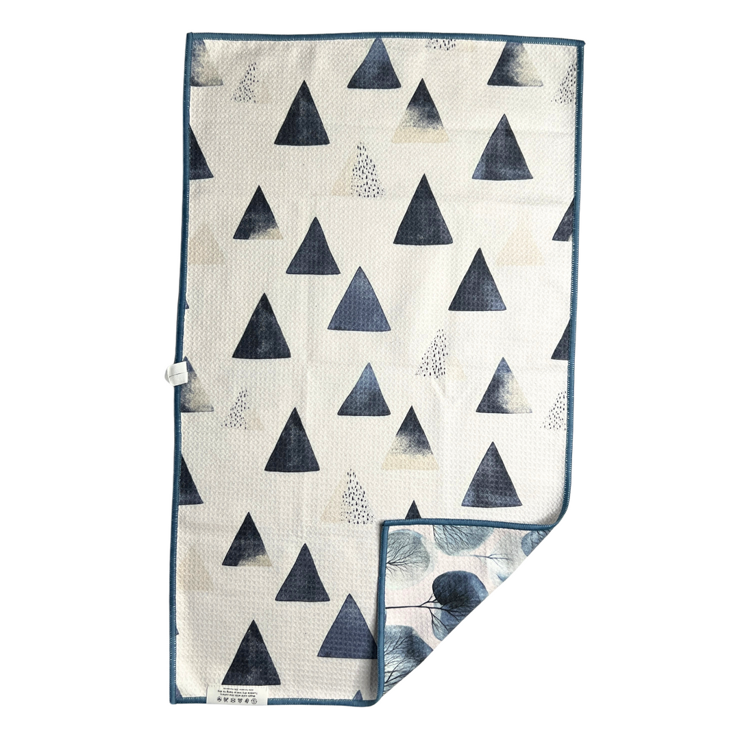 Colder Weather | Waffle Weave Microfiber Towels Kitchen & Bath Hand Towels Reversible Hand Towel | Towel Collective | Cody, WY