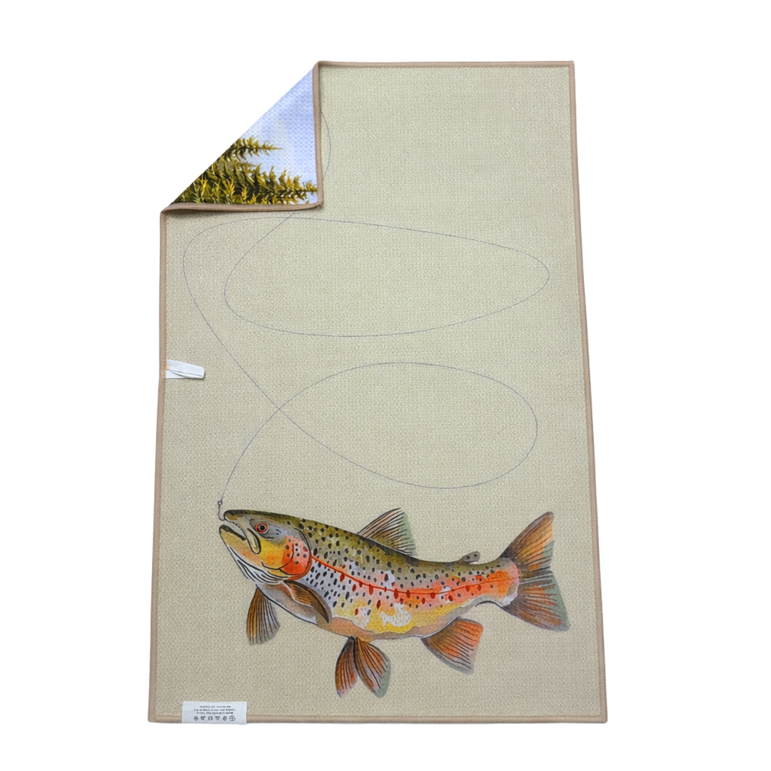 River Dance | Waffle Weave Microfiber Towels Kitchen & Bath