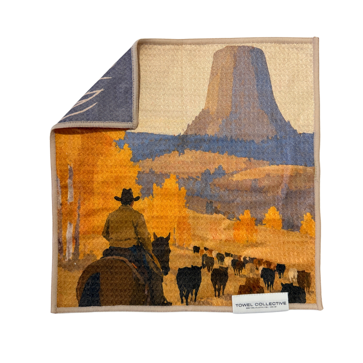 Mooving the Herd | Waffle Weave Microfiber Towels Kitchen & Bath