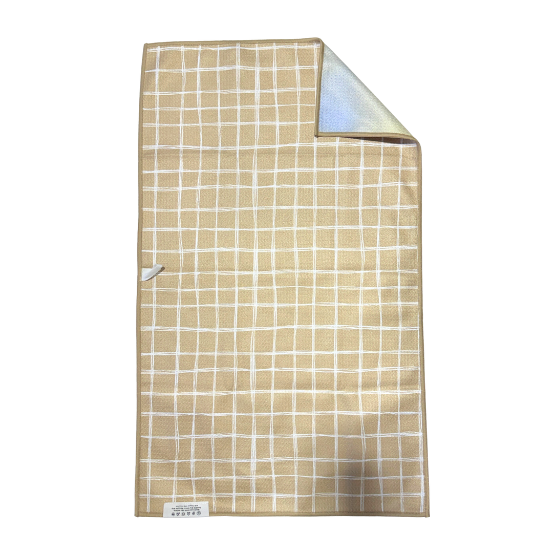 "Paintbrush" | Waffle Weave Microfiber Towels Kitchen & Bath