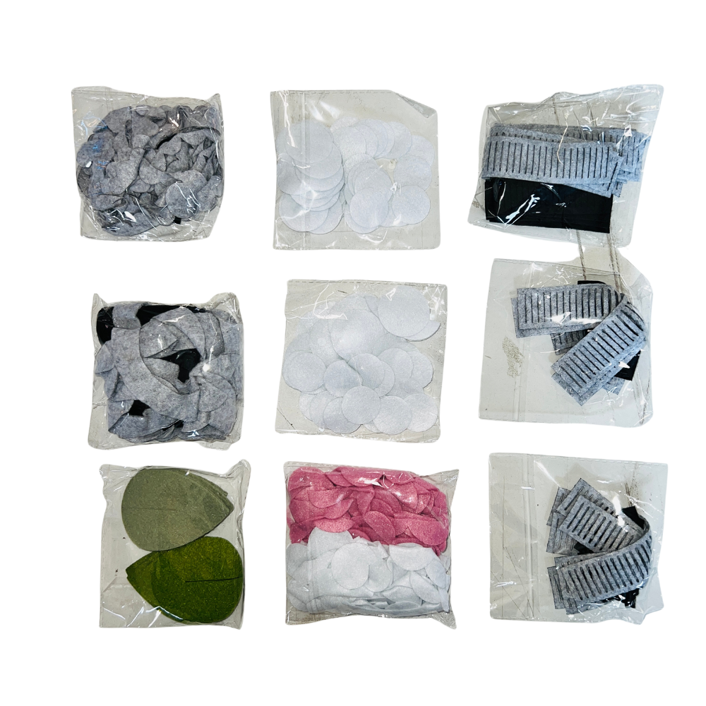 Felt Flower Set | Bulk Buy Decor Reversible Hand Towel | Towel Collective | Cody, WY