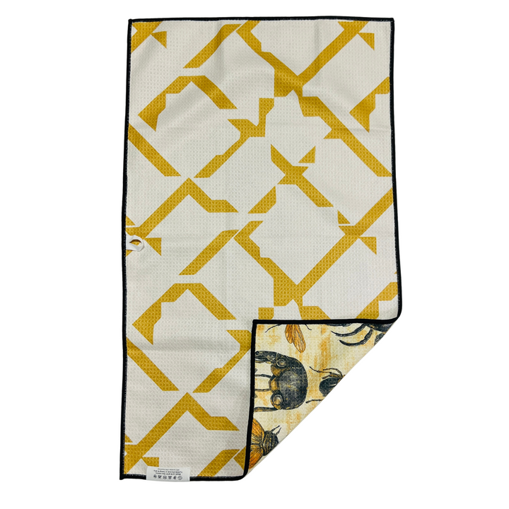Oh My Bugs! | Waffle Weave Microfiber Towels Kitchen & Bath Hand Towels Reversible Hand Towel | Towel Collective | Cody, WY