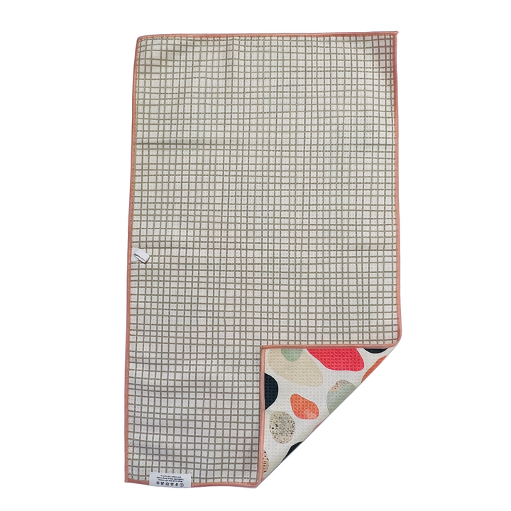 Rock My World | Waffle Weave Microfiber Towels Kitchen & Bath Hand Towels Reversible Hand Towel | Towel Collective | Cody, WY