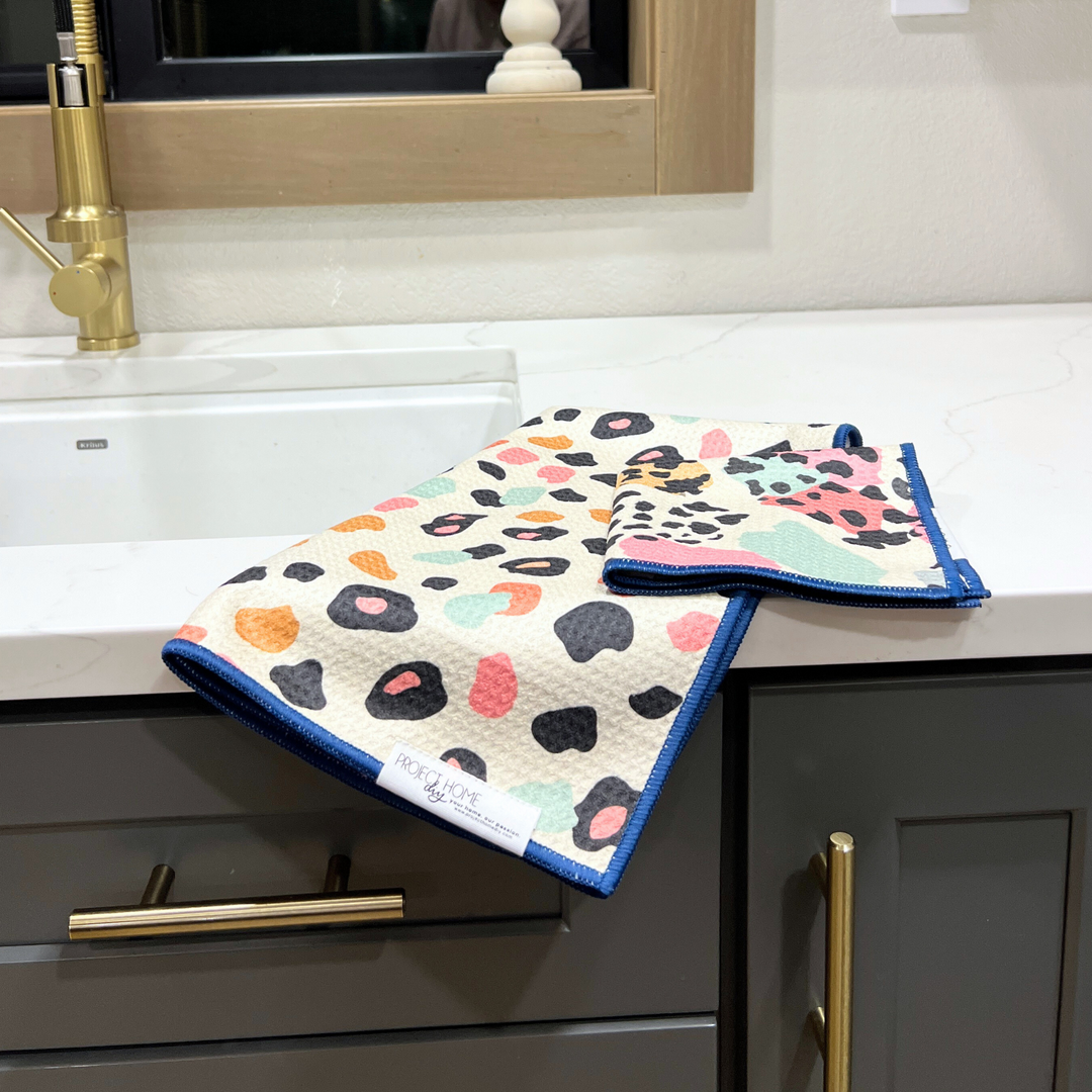 Spot On | Waffle Weave Microfiber Towels Kitchen & Bath Hand Towels Reversible Hand Towel | Towel Collective | Cody, WY