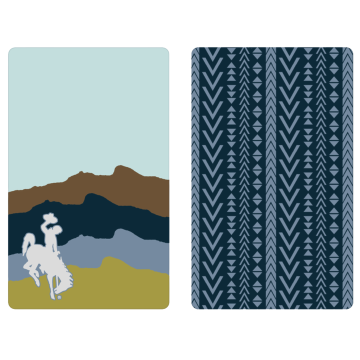 Midnight Cowboy | Waffle Weave Microfiber Towels Kitchen & Bath Reversible Hand Towel | Towel Collective | Cody, WY