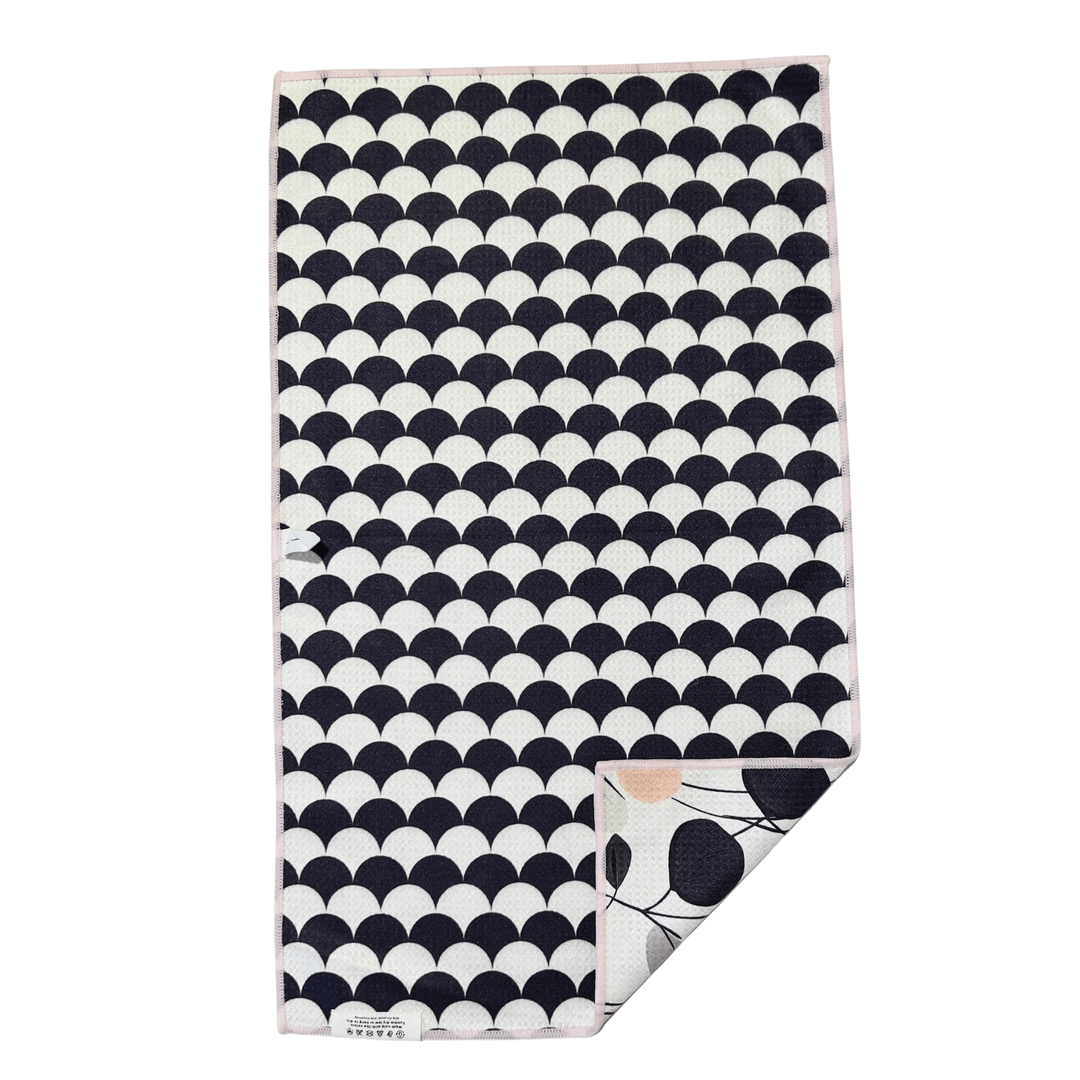 Soft Petals | Waffle Weave Microfiber Towels Kitchen & Bath Hand Towels Reversible Hand Towel | Towel Collective | Cody, WY