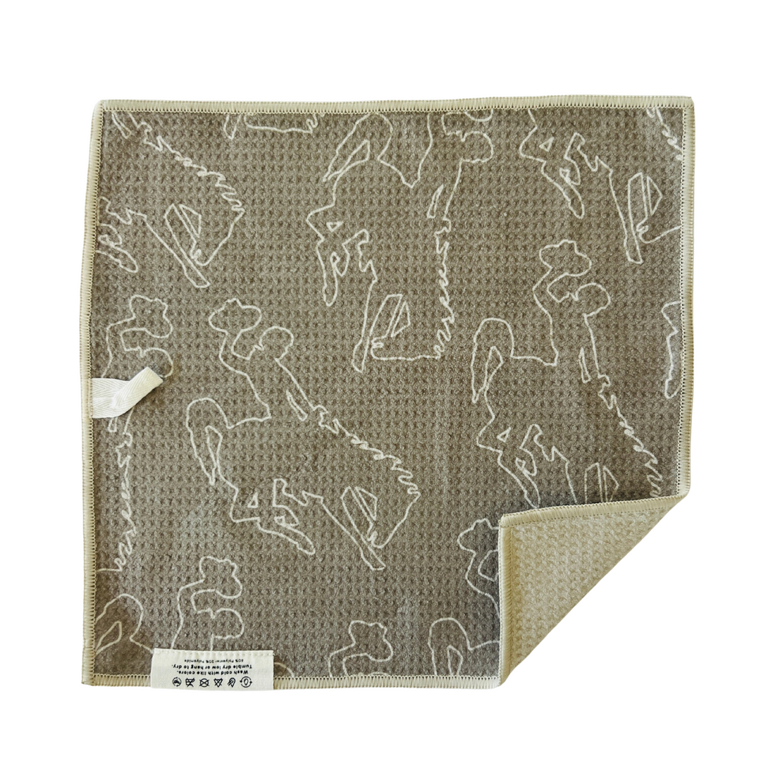 Howdy | Waffle Weave Microfiber Towels Kitchen & Bath Hand Towels Reversible Hand Towel | Towel Collective | Cody, WY