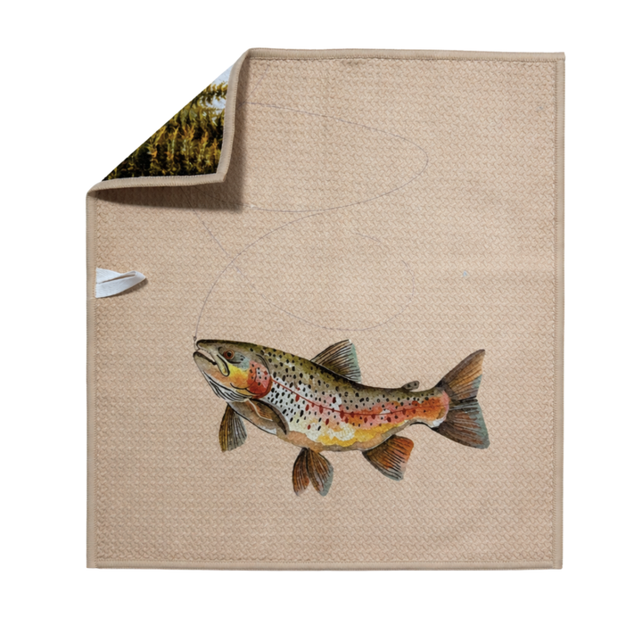River Dance | Waffle Weave Microfiber Towels Kitchen & Bath