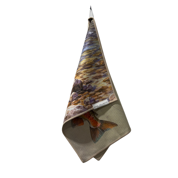 River Dance | Waffle Weave Microfiber Towels Kitchen & Bath