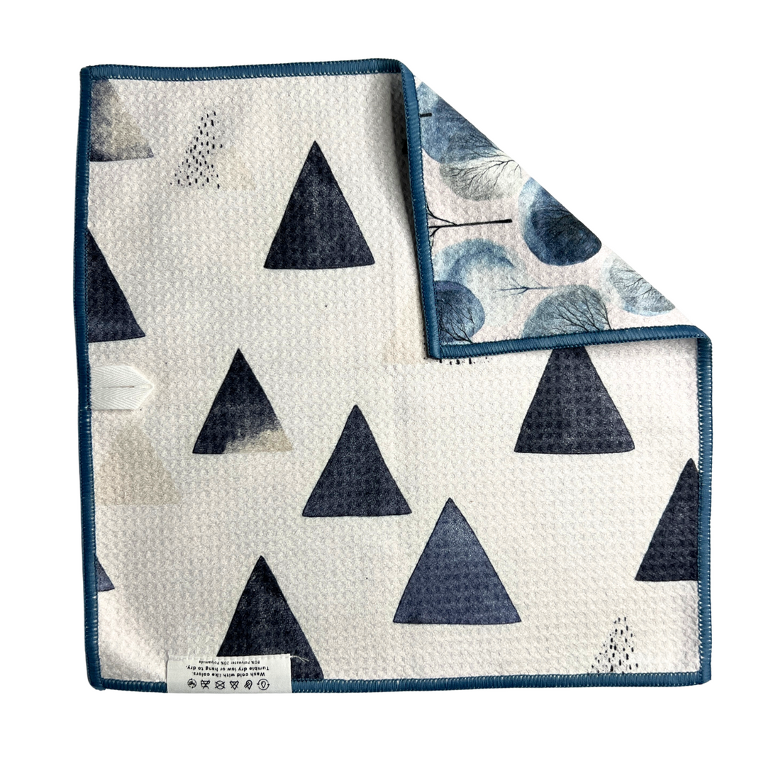 Colder Weather | Waffle Weave Microfiber Towels Kitchen & Bath Hand Towels Reversible Hand Towel | Towel Collective | Cody, WY