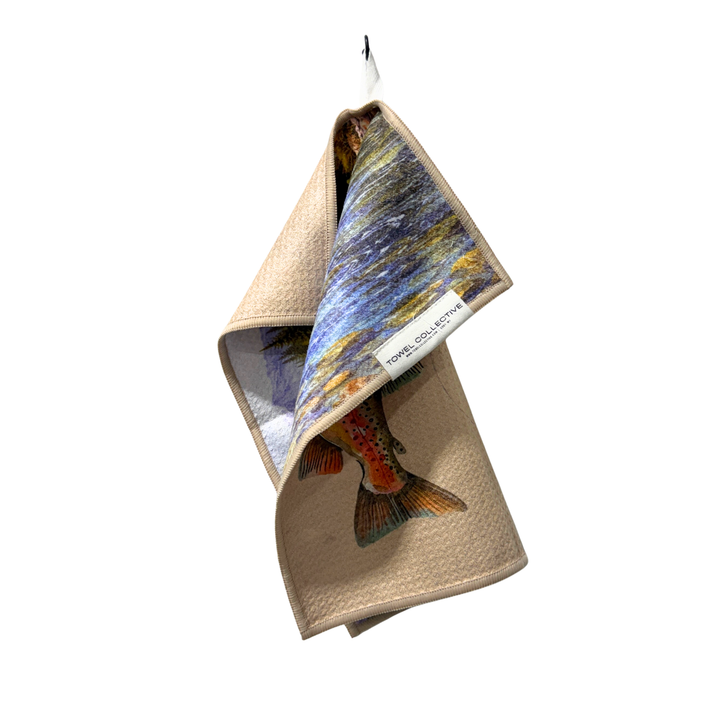 River Dance | Waffle Weave Microfiber Towels Kitchen & Bath
