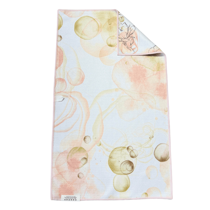 Magnolia | Waffle Weave Microfiber Towels Kitchen & Bath Hand Towels Reversible Hand Towel | Towel Collective | Cody, WY