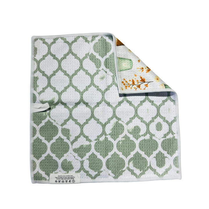 Pumpkin Spice Latte | Waffle Weave Microfiber Towels Kitchen & Bath Hand Towels Reversible Hand Towel | Towel Collective | Cody, WY