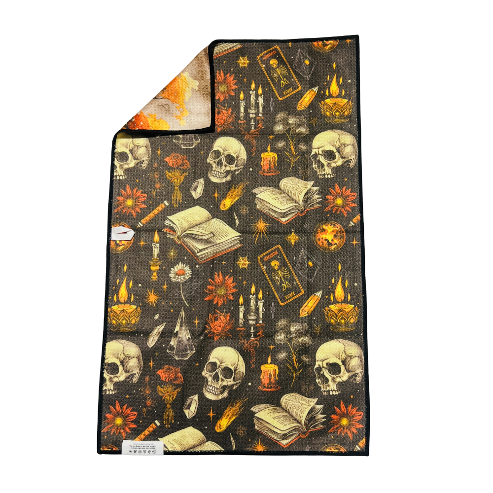 Witchcraft | Waffle Weave Microfiber Towels Kitchen & Bath Hand Towels Reversible Hand Towel | Towel Collective | Cody, WY