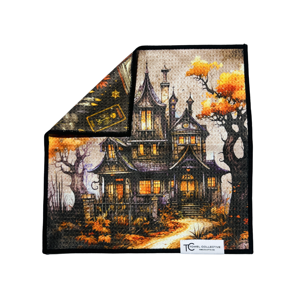 Witchcraft | Waffle Weave Microfiber Towels Kitchen & Bath Hand Towels Reversible Hand Towel | Towel Collective | Cody, WY