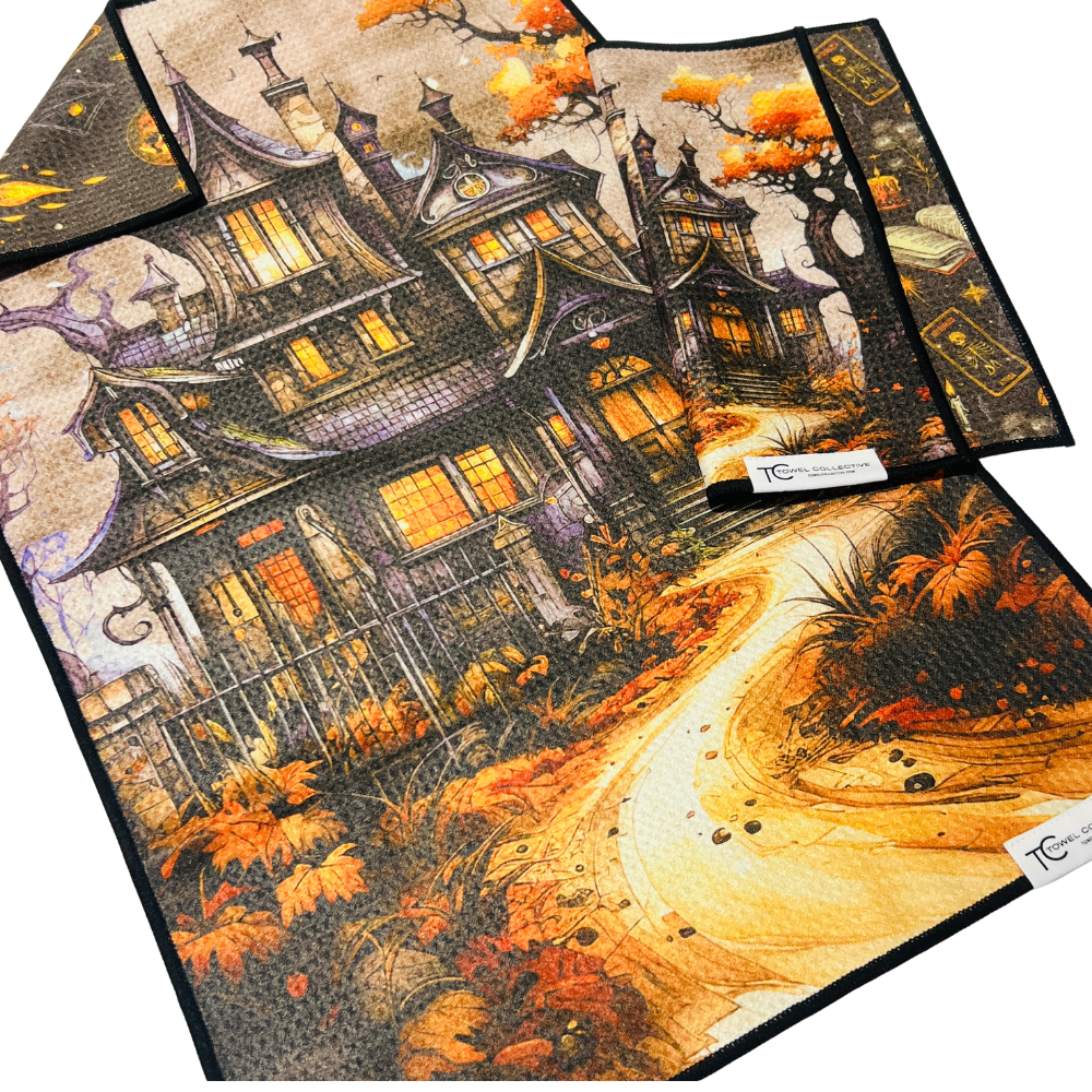 Witchcraft | Waffle Weave Microfiber Towels Kitchen & Bath Hand Towels Reversible Hand Towel | Towel Collective | Cody, WY