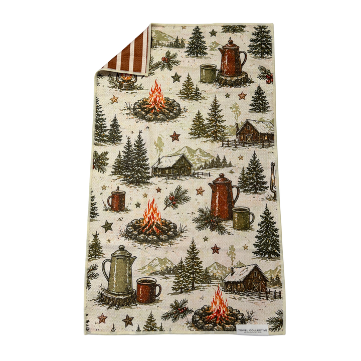 Camp Cozies | Waffle Weave Microfiber Towels Kitchen & Bath