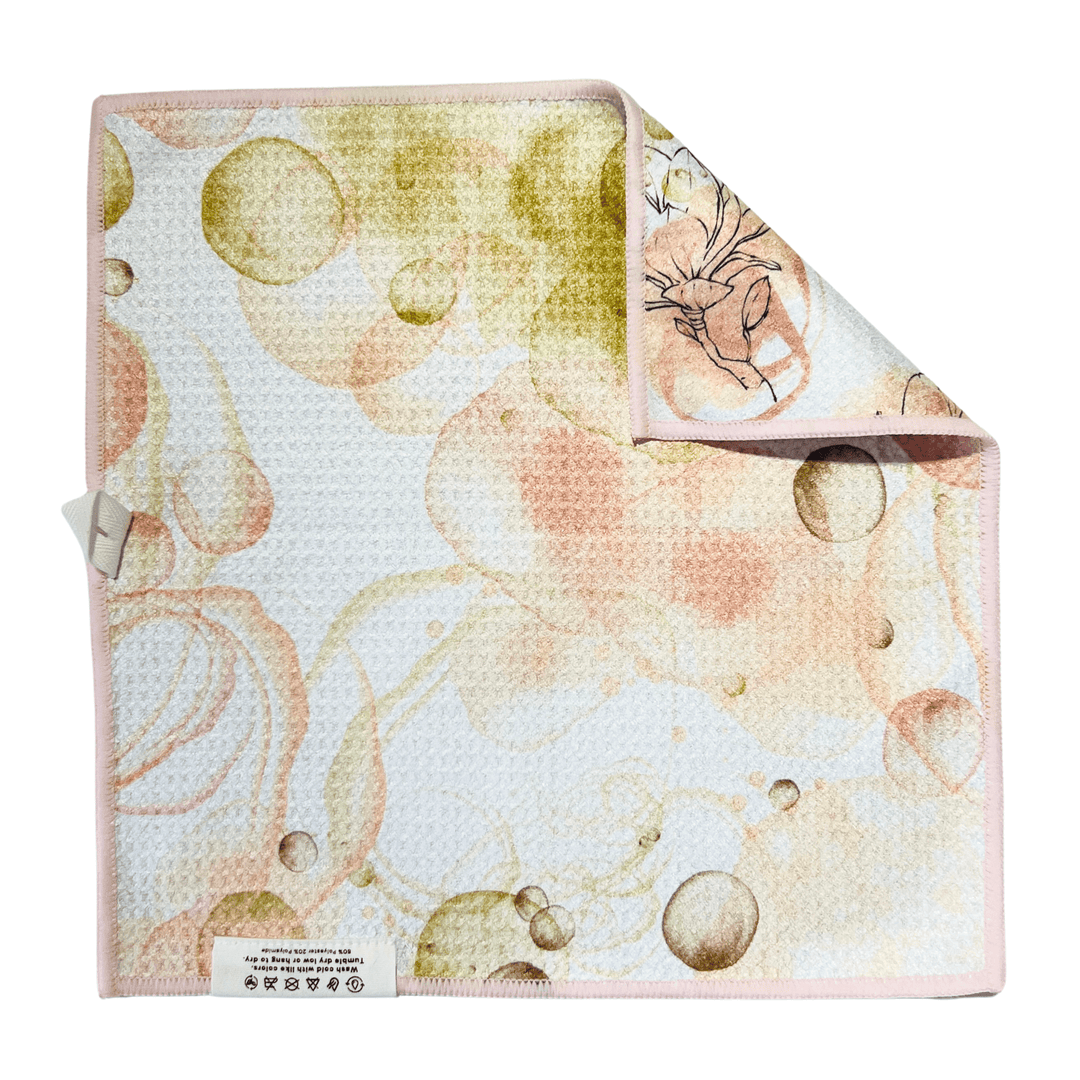 Magnolia | Waffle Weave Microfiber Towels Kitchen & Bath Hand Towels Reversible Hand Towel | Towel Collective | Cody, WY