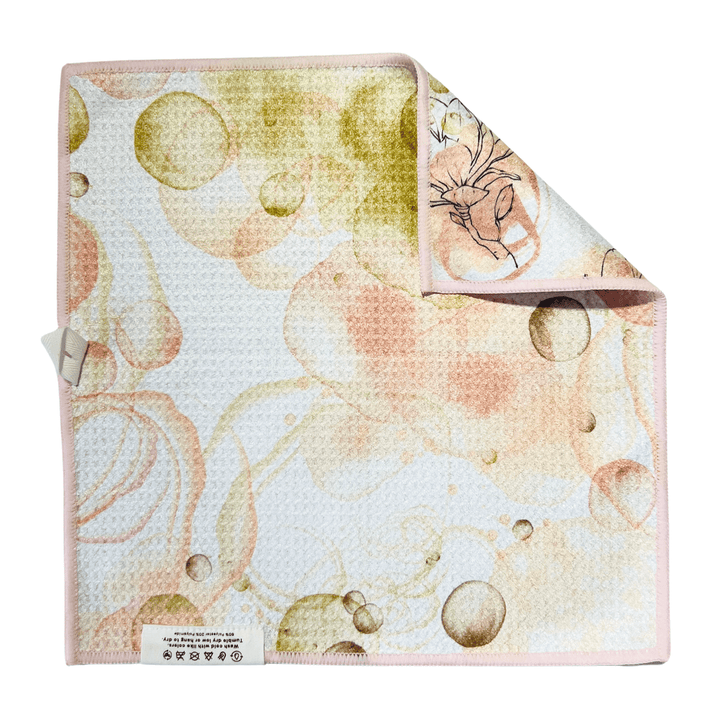 Magnolia | Waffle Weave Microfiber Towels Kitchen & Bath Hand Towels Reversible Hand Towel | Towel Collective | Cody, WY