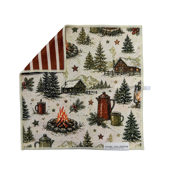 Camp Cozies | Waffle Weave Microfiber Towels Kitchen & Bath