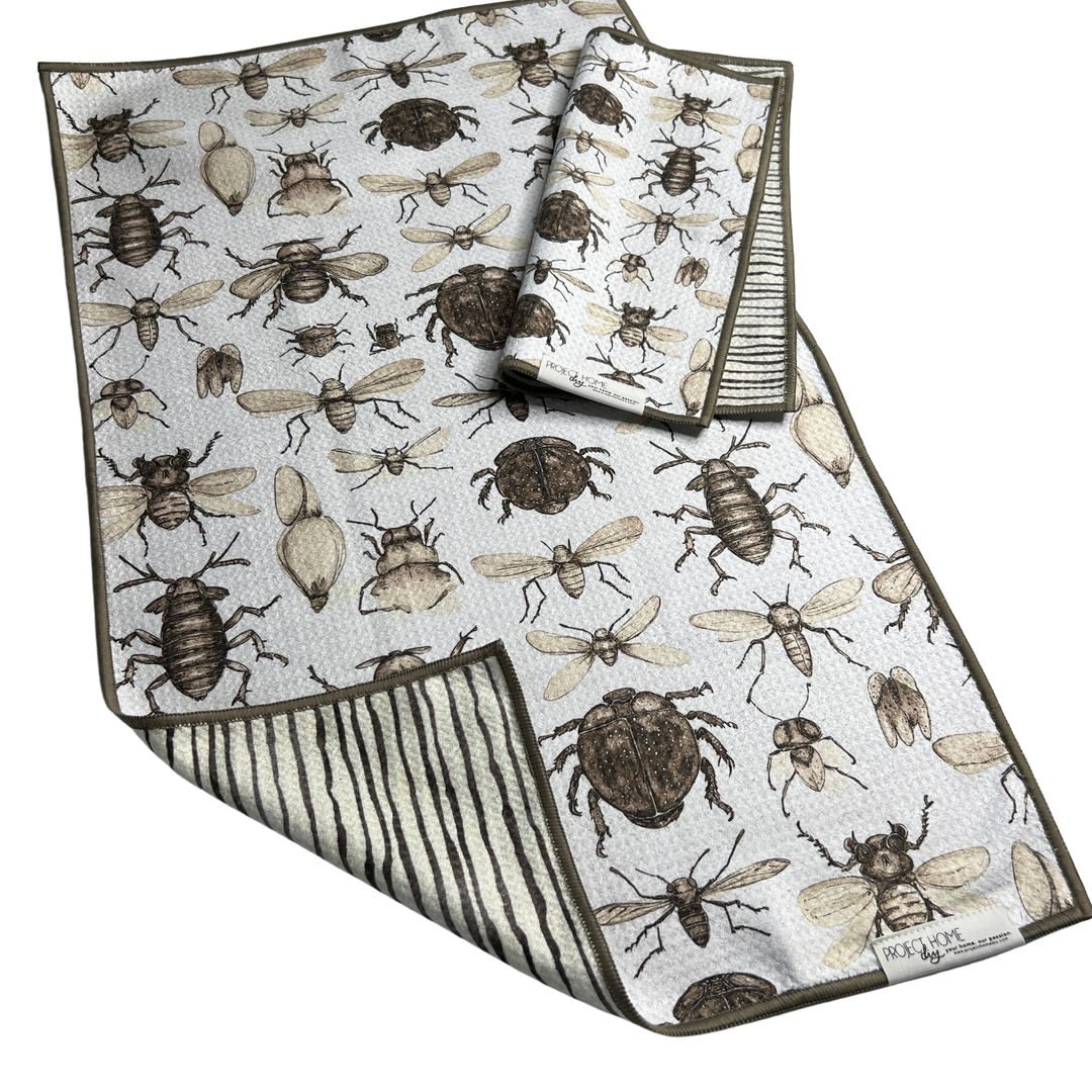 It's Buggy | Waffle Weave Microfiber Towels Kitchen & Bath Hand Towels Reversible Hand Towel | Towel Collective | Cody, WY