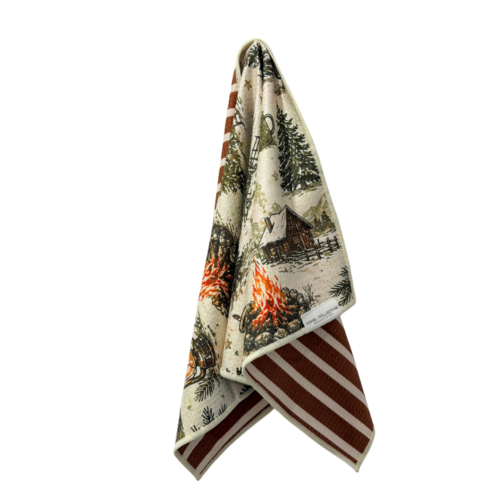 Camp Cozies | Waffle Weave Microfiber Towels Kitchen & Bath