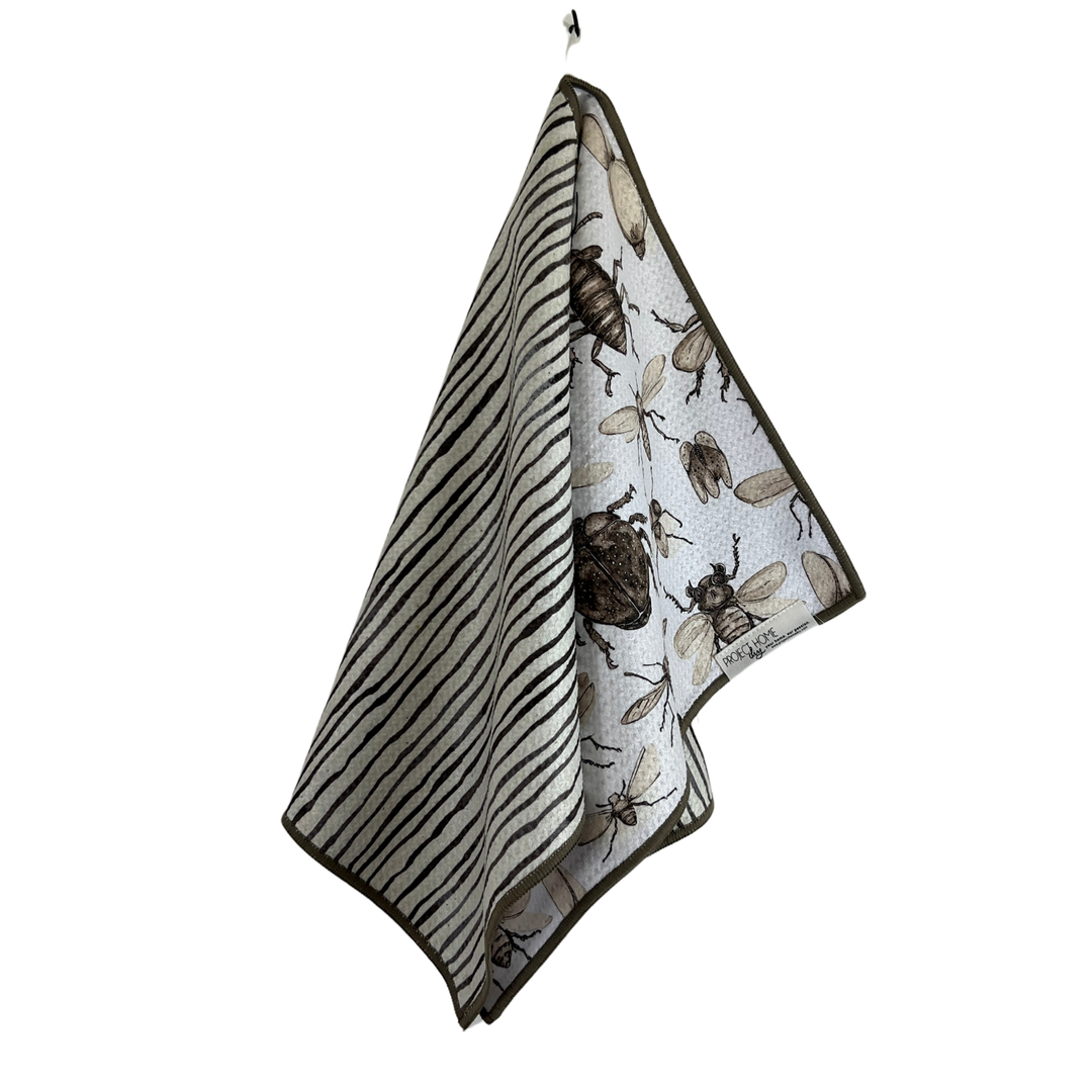 It's Buggy | Waffle Weave Microfiber Towels Kitchen & Bath Hand Towels Reversible Hand Towel | Towel Collective | Cody, WY