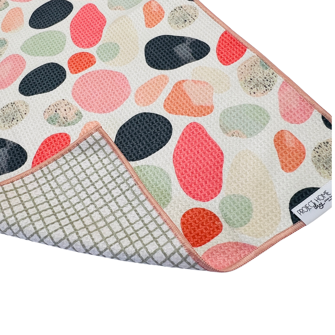 Rock My World | Waffle Weave Microfiber Towels Kitchen & Bath Hand Towels Reversible Hand Towel | Towel Collective | Cody, WY