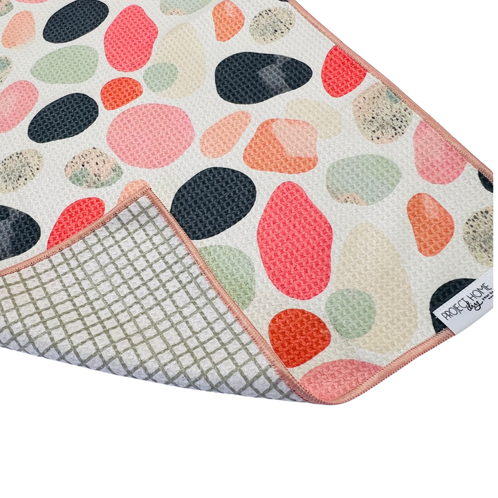 Rock My World | Waffle Weave Microfiber Towels Kitchen & Bath Hand Towels Reversible Hand Towel | Towel Collective | Cody, WY