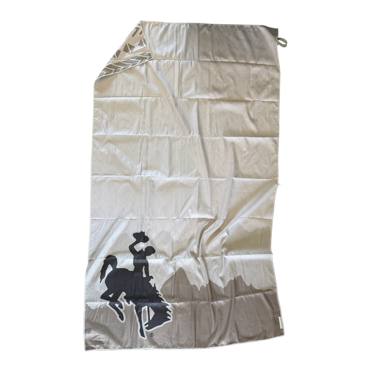Wyoming Pool Towel | Suede Microfiber Beach Towel: Quick-Dry, Sand-Free, Absorbent, Lightweight