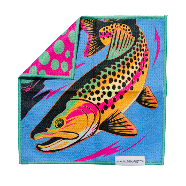 River Rainbow | Waffle Weave Microfiber Towels Kitchen & Bath