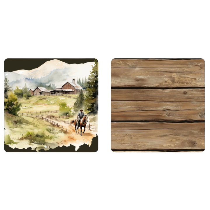 Ranch Ride | Waffle Weave Microfiber Towels Kitchen & Bath