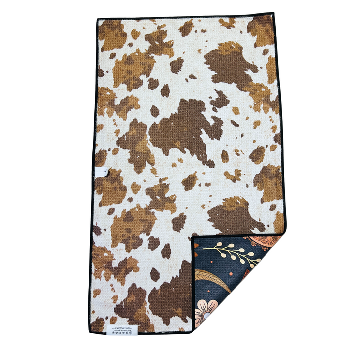 Ranch Boho | Waffle Weave Microfiber Towels Kitchen & Bath Hand Towels Reversible Hand Towel | Towel Collective | Cody, WY