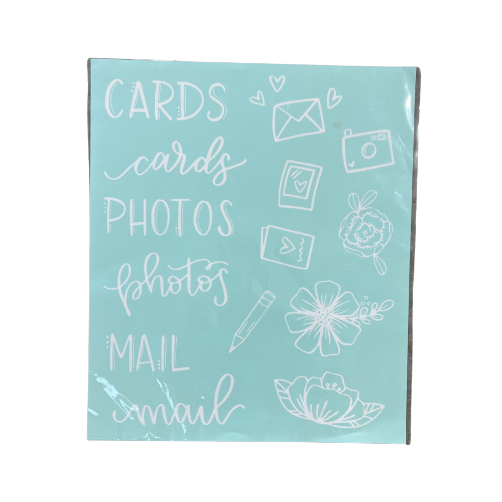 Reusable Stencil Photo/Cards | Bulk Buy Decor Reversible Hand Towel | Towel Collective | Cody, WY