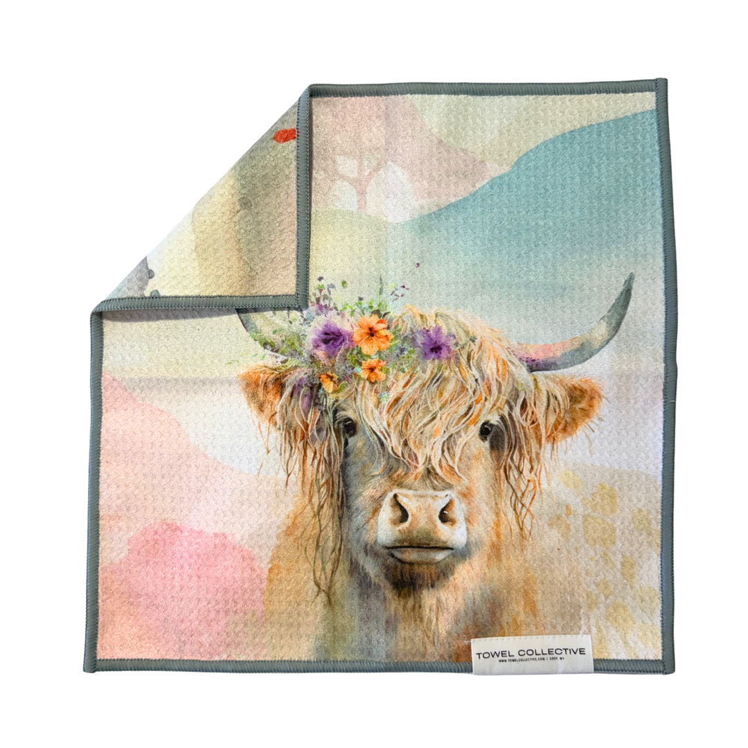 Jenny From the Highest Land | Waffle Weave Microfiber Towels Kitchen & Bath