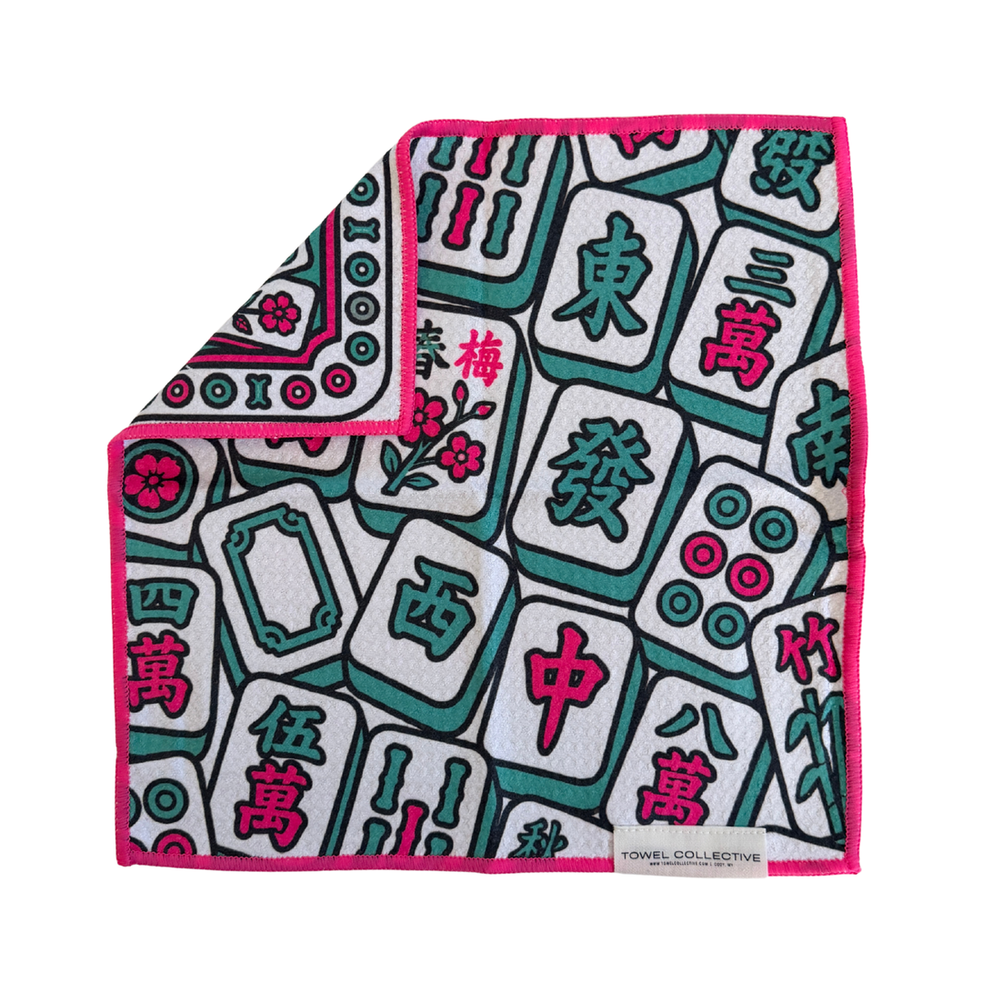 Mahj Time | Waffle Weave Microfiber Towels Kitchen & Bath