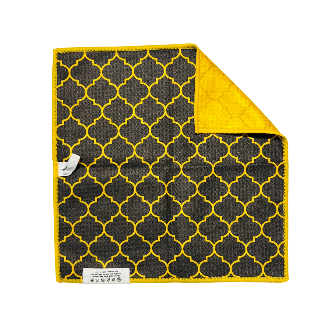 Home of the Brown & Gold | Waffle Weave Microfiber Towels Kitchen & Bath Hand Towels Reversible Hand Towel | Towel Collective | Cody, WY