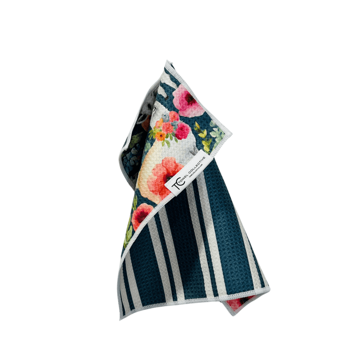 Too Pretty to Spit | Waffle Weave Microfiber Towels Kitchen & Bath Hand Towels Reversible Hand Towel | Towel Collective | Cody, WY