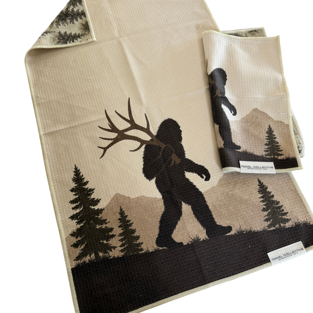 Trophy Hunter | Waffle Weave Microfiber Towels Kitchen & Bath