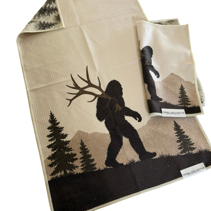 Trophy Hunter | Waffle Weave Microfiber Towels Kitchen & Bath