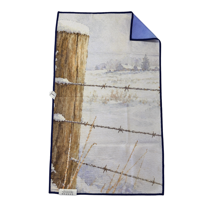 Sleigh Ride | Waffle Weave Microfiber Towels Kitchen & Bath