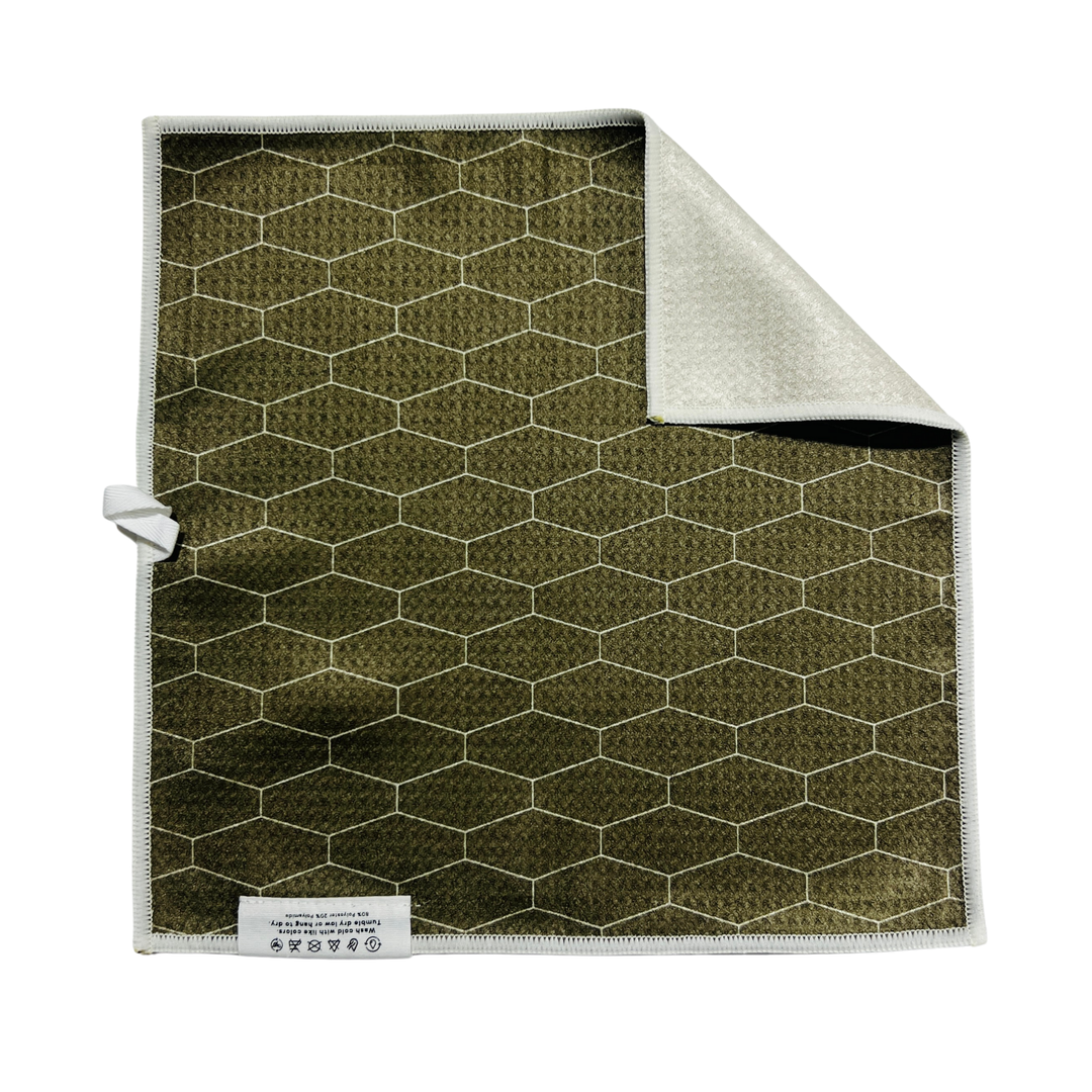 Adobe Cowboy | Waffle Weave Microfiber Towels Kitchen & Bath Reversible Hand Towel | Towel Collective | Cody, WY