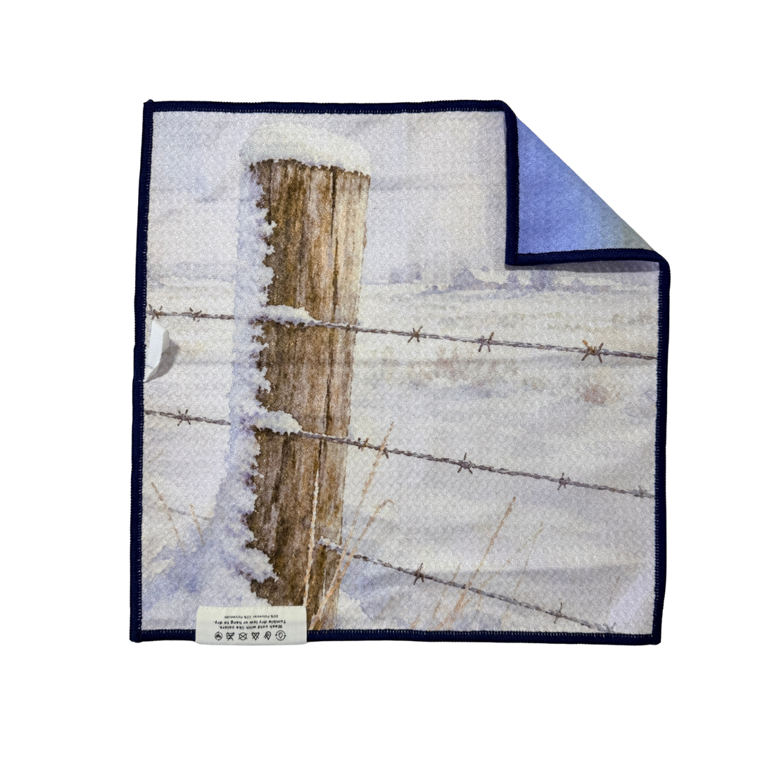 Sleigh Ride | Waffle Weave Microfiber Towels Kitchen & Bath