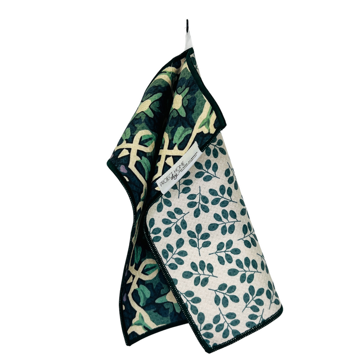 Royal Mosaic | Waffle Weave Microfiber Towels Kitchen & Bath Hand Towels Reversible Hand Towel | Towel Collective | Cody, WY