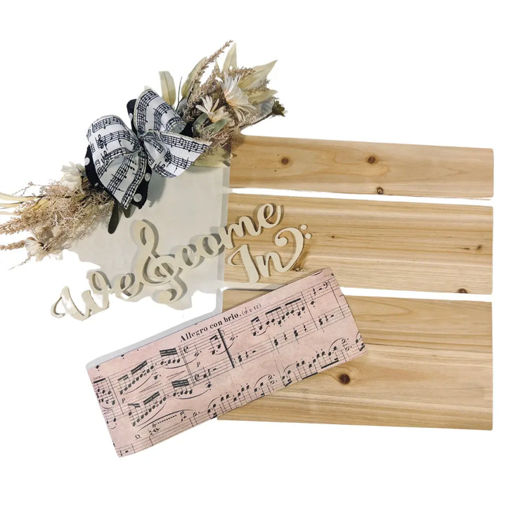 Seize the Door | Interchangeable Door Sign | Welcome Decor Reversible Hand Towel | Towel Collective | Cody, WY