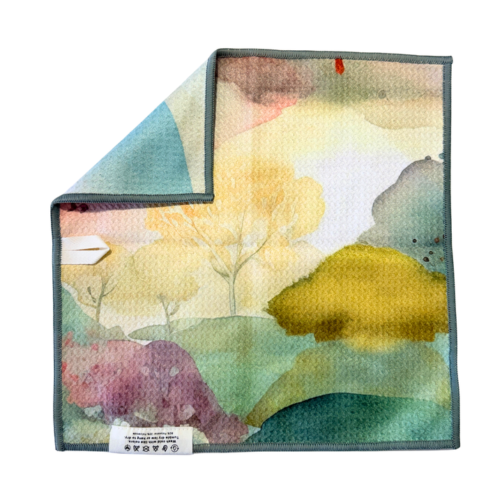 Jenny From the Highest Land | Waffle Weave Microfiber Towels Kitchen & Bath