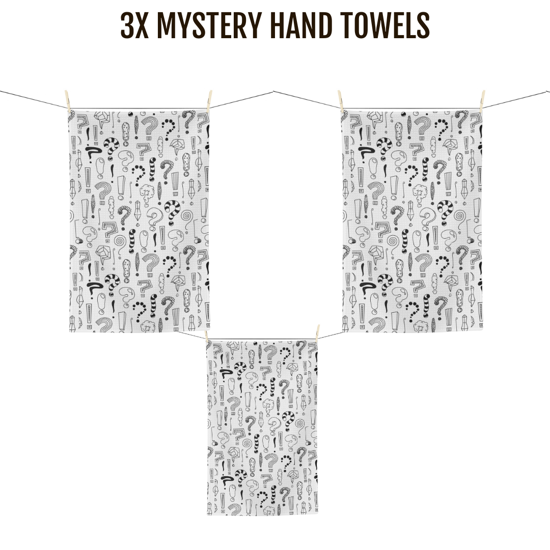 Mystery Towels Hand Towels Reversible Hand Towel | Towel Collective | Cody, WY