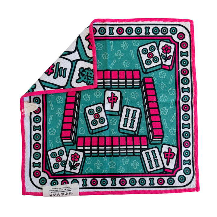Mahj Time | Waffle Weave Microfiber Towels Kitchen & Bath
